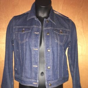 Women’s Chaps Dark Denim Jacket Size Small